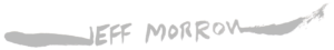 jeff morrow artist signature logo transparent